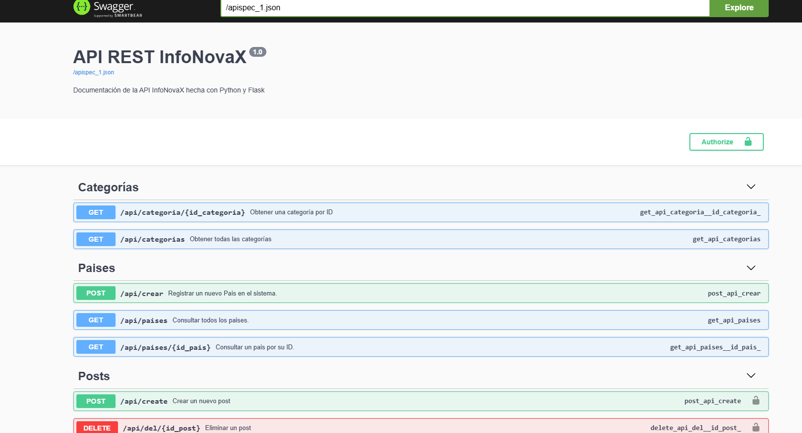 Captura 1 - InfoNovaX
